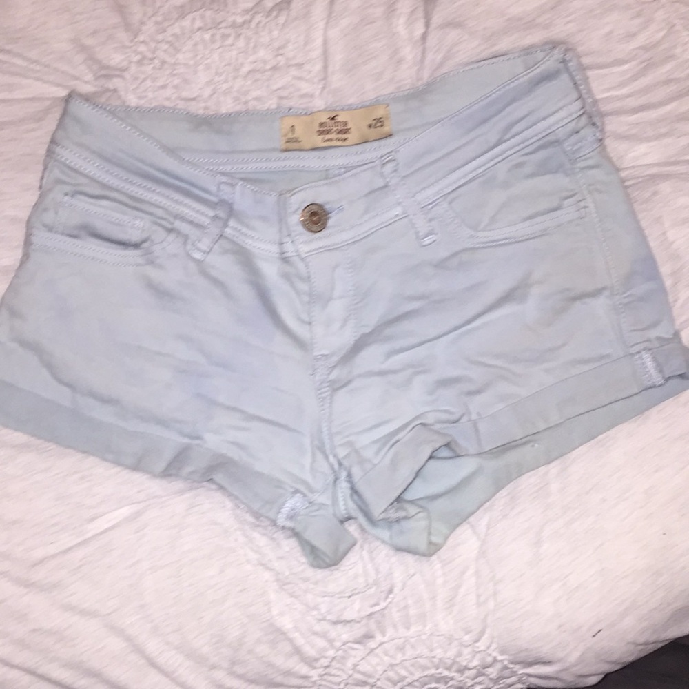 Light blue shorts